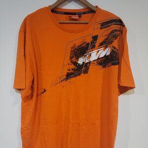Men's KTM Orange T-Shirt - Size XXL